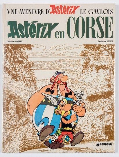 Uderzo - dédicace
Astérix en Corse. Edition...