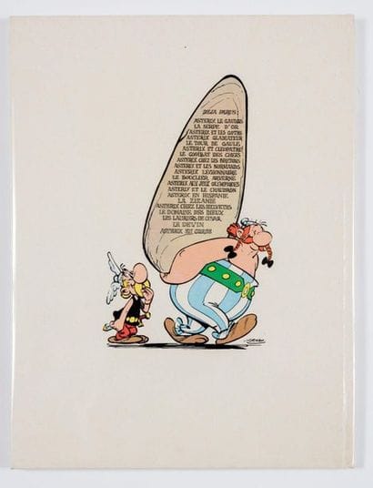 Uderzo - dédicace
Astérix en Corse. Edition...