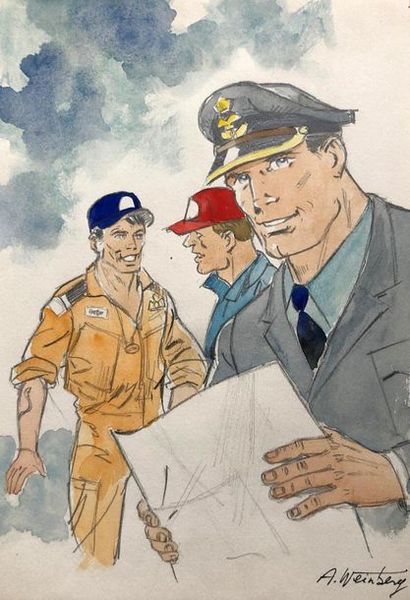 Weinberg - dessin original
Très beau dessin...