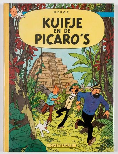 Kuifje en de Picaros - edito Princeps dédicacé
Tirage...