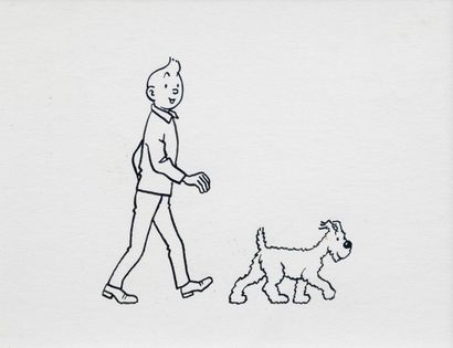 Hergé (Studio) - dessin original
Superbe...