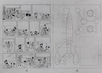 TINTIN
plaque d'impression originale : Plaque...