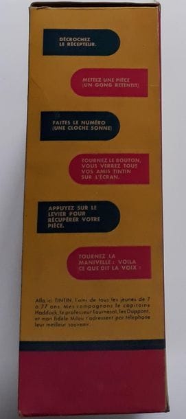 Tintin - visiophone
Superbe jeu de téléphone...