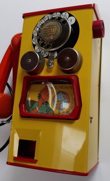 Tintin - visiophone
Superbe jeu de téléphone...