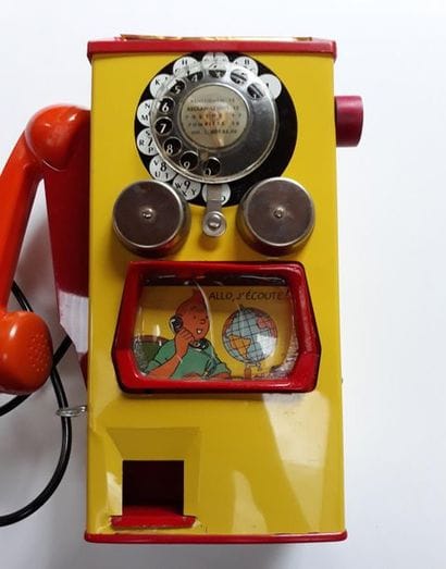 Tintin - visiophone
Superbe jeu de téléphone...
