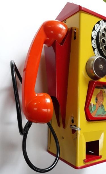 Tintin - visiophone
Superbe jeu de téléphone...