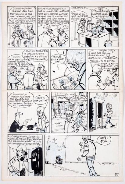 BRUYERE
planche originale de Félix : Planche...