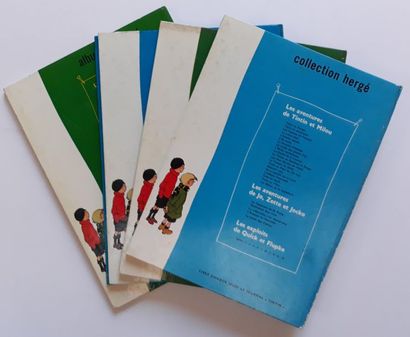 Quick et Flupke 
ensemble de 4 albums : 8,...