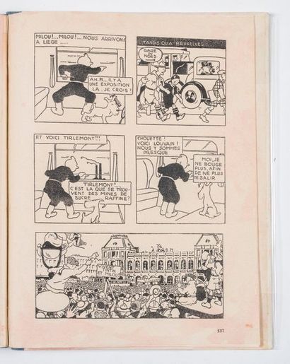 Tintin N&B - Au pays des Soviets (1er mille)
Edition...