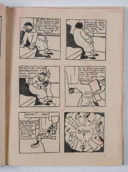 Tintin N&B - Au pays des Soviets (1er mille)
Edition...