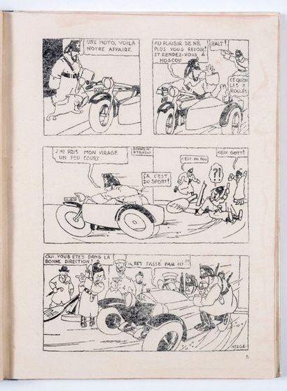Tintin N&B - Au pays des Soviets (1er mille)
Edition...