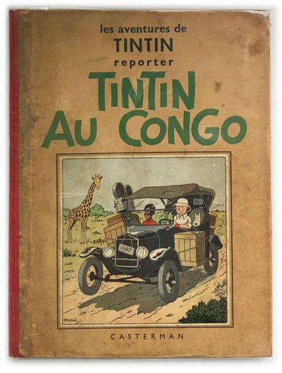 Tintin N&B - Au Congo
1ère édition Casterman...