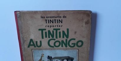 Tintin N&B - Au Congo
1ère édition Casterman...
