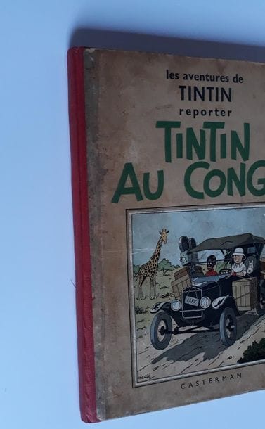 Tintin N&B - Au Congo
1ère édition Casterman...