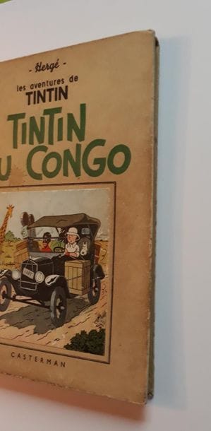 Tintin N&B - Au Congo
Edition Casterman A14...