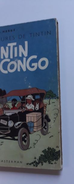Tintin au Congo
Edition originale dos jaune,...