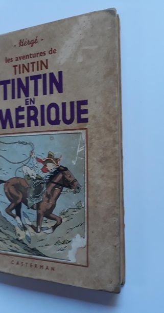 Tintin N&B - en Amérique
1ère édition Casterman...