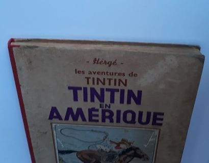 Tintin N&B - en Amérique
1ère édition Casterman...