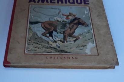 Tintin N&B - en Amérique
1ère édition Casterman...