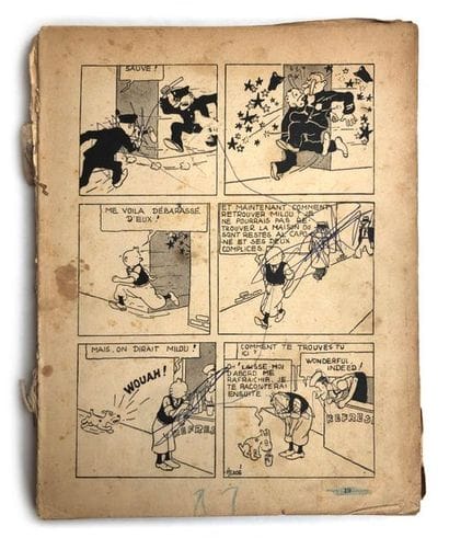 Tintin N&B - en Amérique
Morceau d'intérieur,...