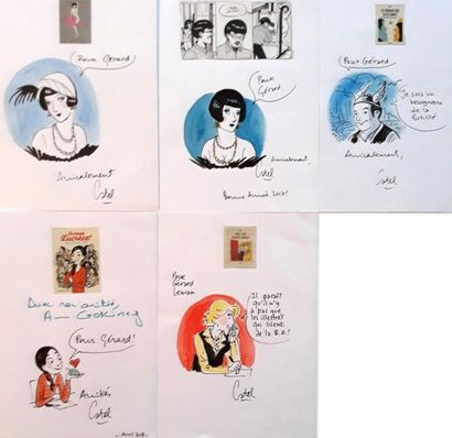 Catel - dédicaces
Ensemble de 4 documents...