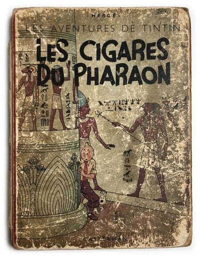 Tintin N&B
Les cigares du Pharaon : Edition...