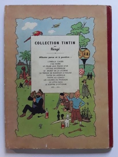 TINTIN
Le Lotus Bleu : Edition originale,...