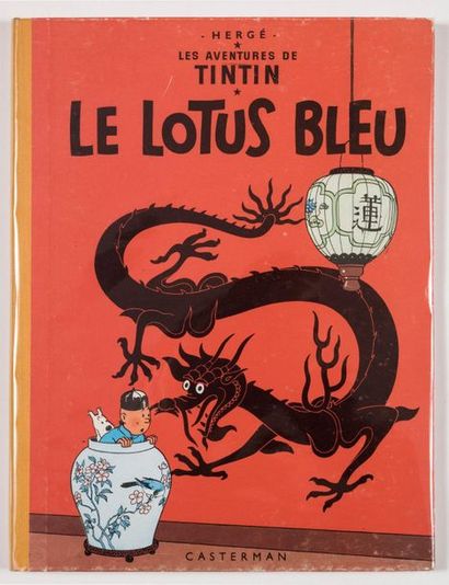 TINTIN
Le Lotus Bleu - prototype : Album...