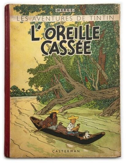TINTIN
L'oreille cassée : Edition originale...
