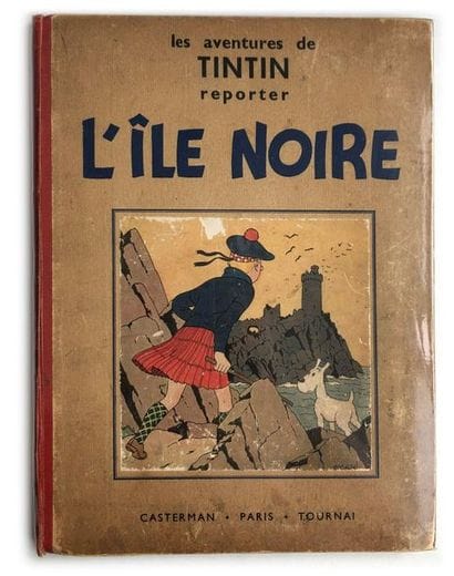 Tintin N&B
L'île noire : Edition originale...