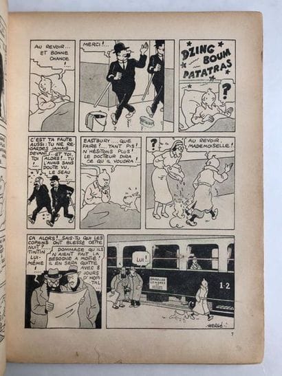 Tintin N&B
L'île noire : Edition originale...