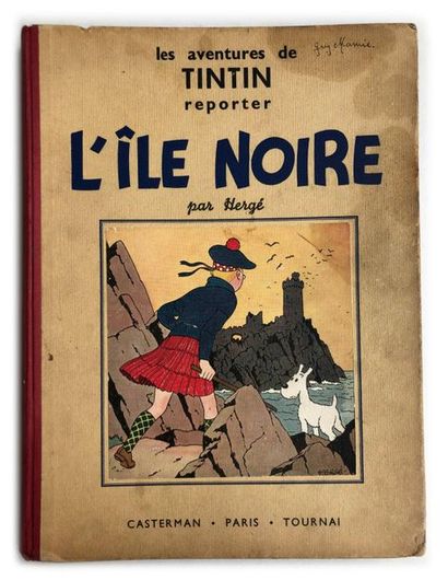 Tintin N&B
L'île noire : Edition A5 de 1938,...