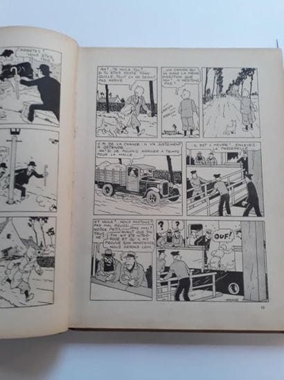 Tintin N&B
L'île noire : Edition A5 de 1938,...