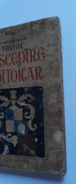 Hergé - dédicace
Tintin N&B Le sceptre d'Ottokar...