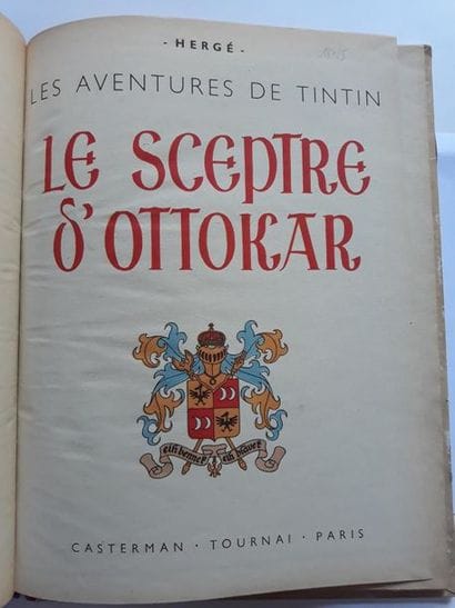 TINTIN
Le sceptre d'Ottokar : Edition originale...
