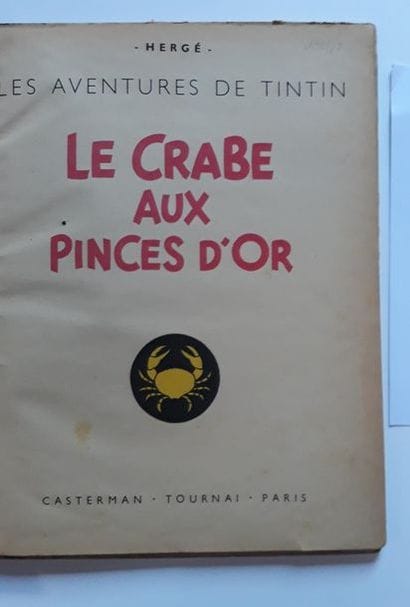 TINTIN
Le crabe aux pinces d'or : Edition...