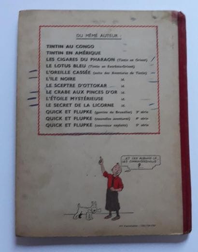 TINTIN
L'étoile mystérieuse : Edition A20...