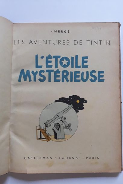 TINTIN
L'étoile mystérieuse : Edition dos...
