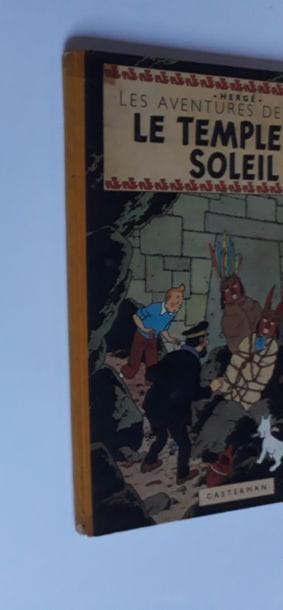 TINTIN
Le temple du soleil : Edition originale...
