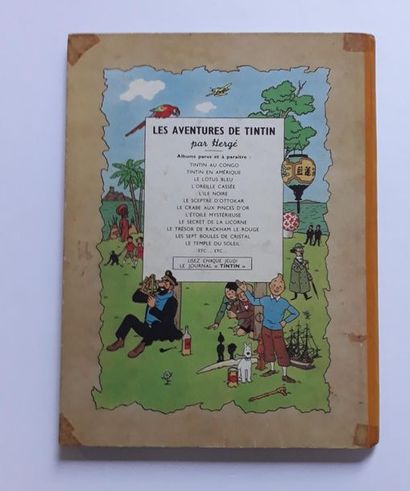 TINTIN
Le temple du soleil : Edition originale...
