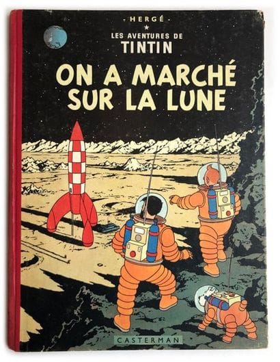 TINTIN
On a marché sur la lune : Edition...