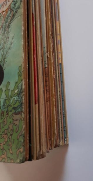 TINTIN
ensemble de 10 albums : Le secret...