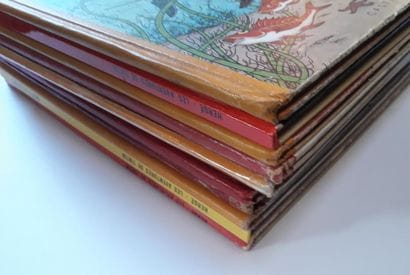 TINTIN
ensemble de 10 albums : Le secret...
