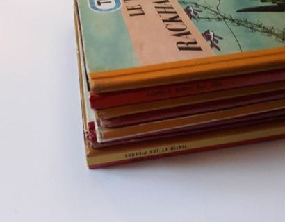 TINTIN
ensemble de 10 albums : Le secret...