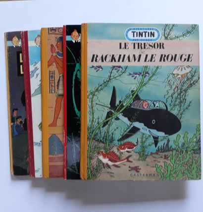 TINTIN
ensemble de 10 albums : Le secret...