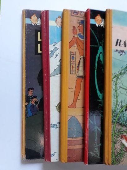 TINTIN
ensemble de 10 albums : Le secret...
