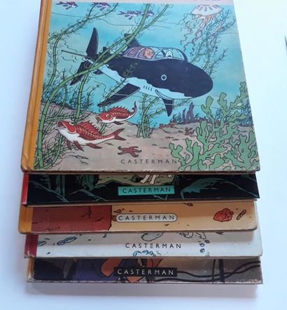 TINTIN
ensemble de 10 albums : Le secret...