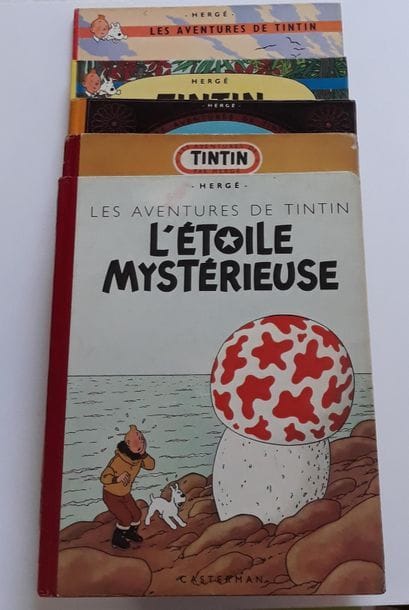 TINTIN
ensemble de 10 albums : Le secret...