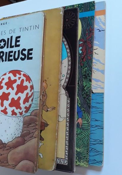 TINTIN
ensemble de 10 albums : Le secret...