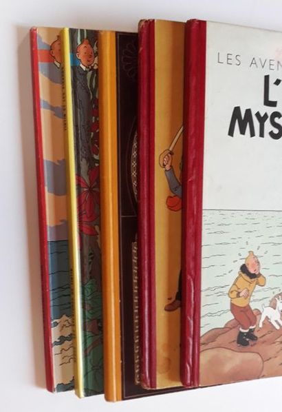 TINTIN
ensemble de 10 albums : Le secret...
